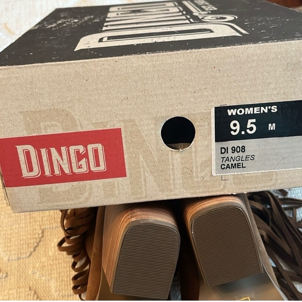 Dingo women’s Camel suede - Picture 6 of 6